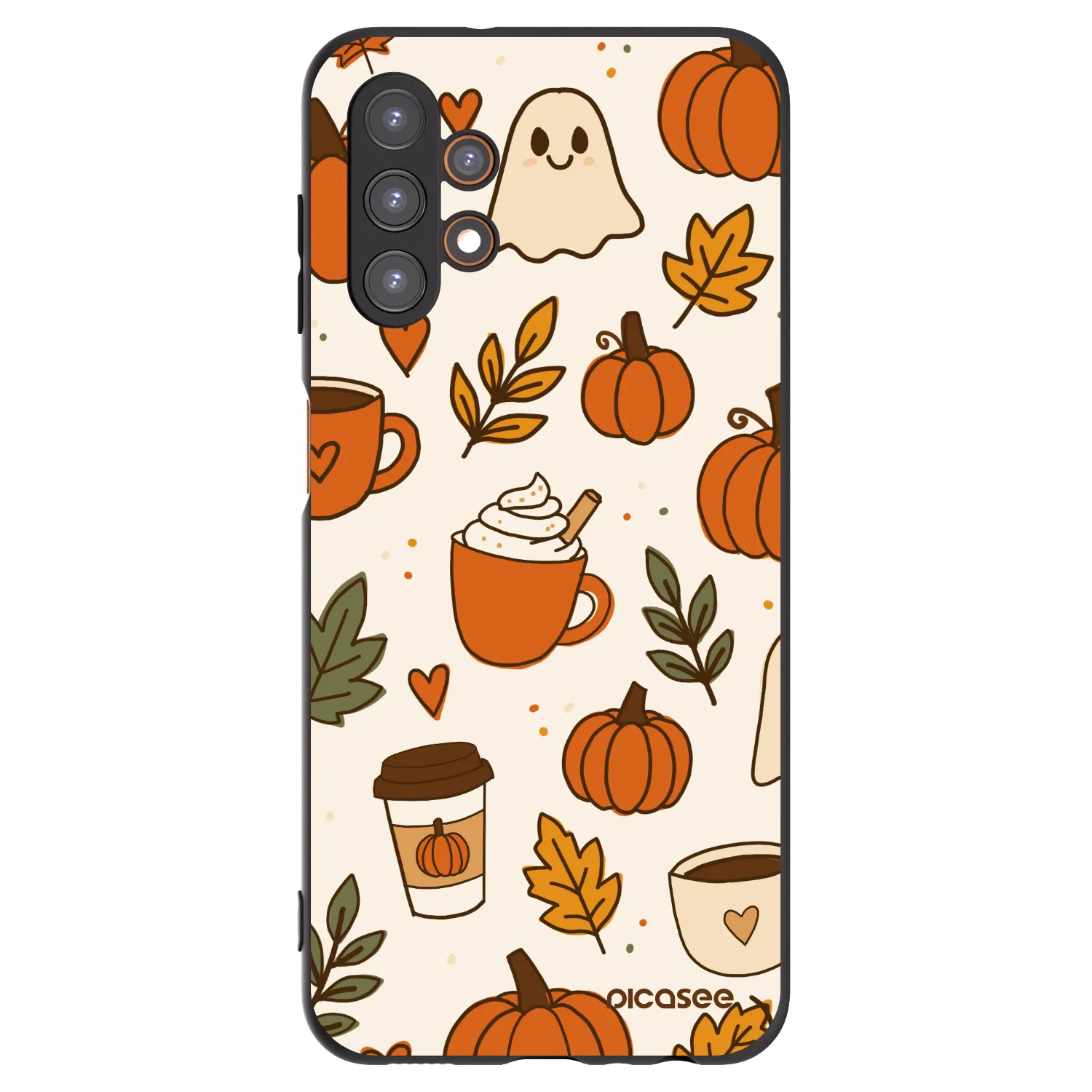 Picasee silikonski črni ovitek za Samsung Galaxy A13 4G A135 - Fall vibes