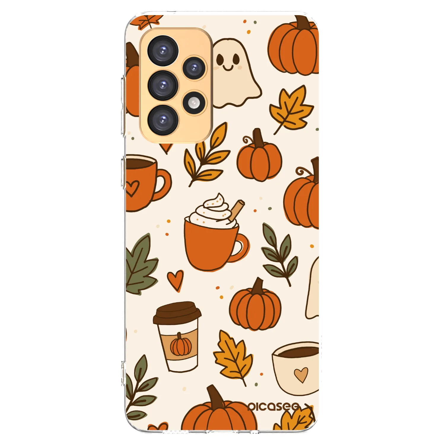 Picasee silikonski prozorni ovitek za Samsung Galaxy A33 5G A336 - Fall vibes
