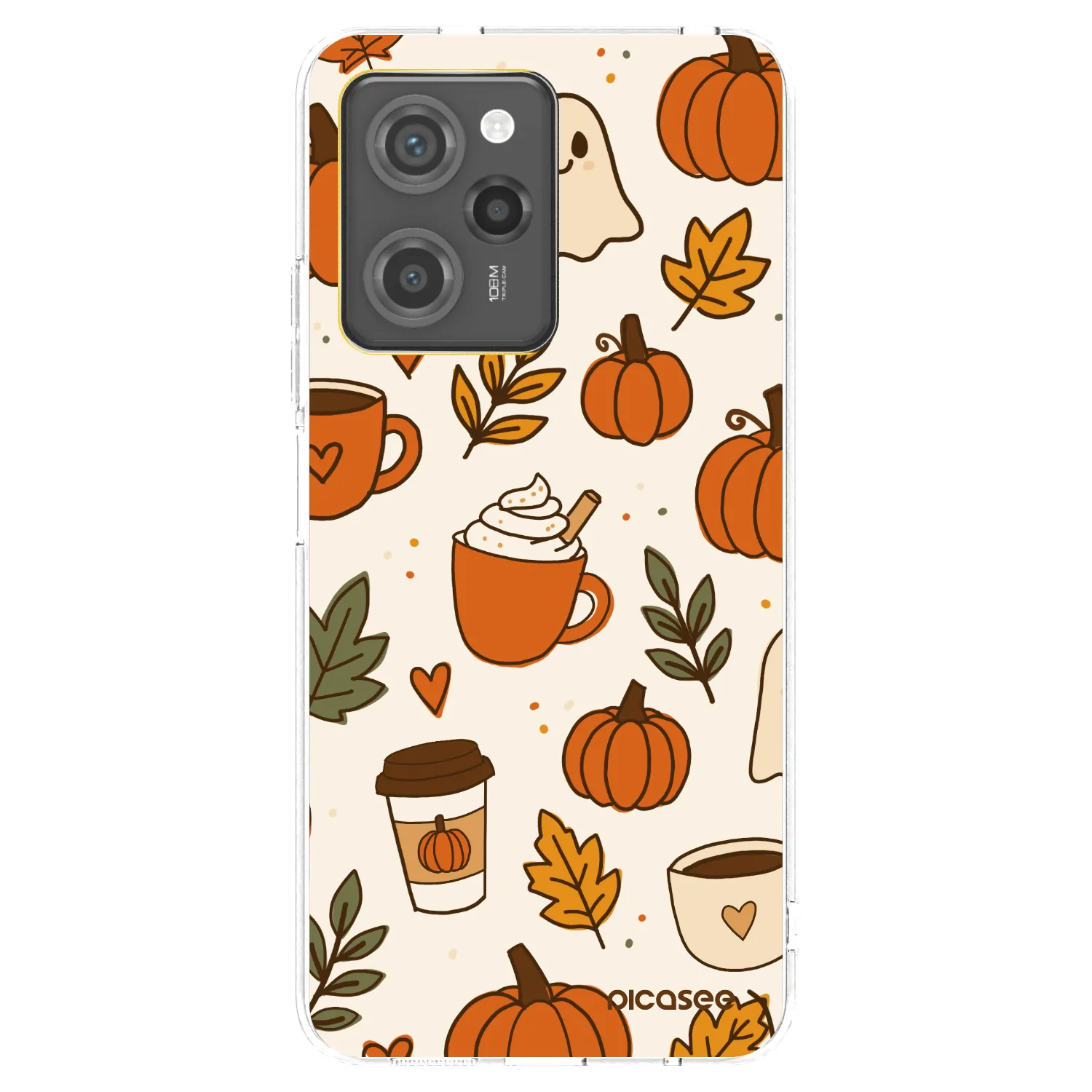 Picasee silikonski prozorni ovitek za Xiaomi Poco X5 Pro - Fall vibes