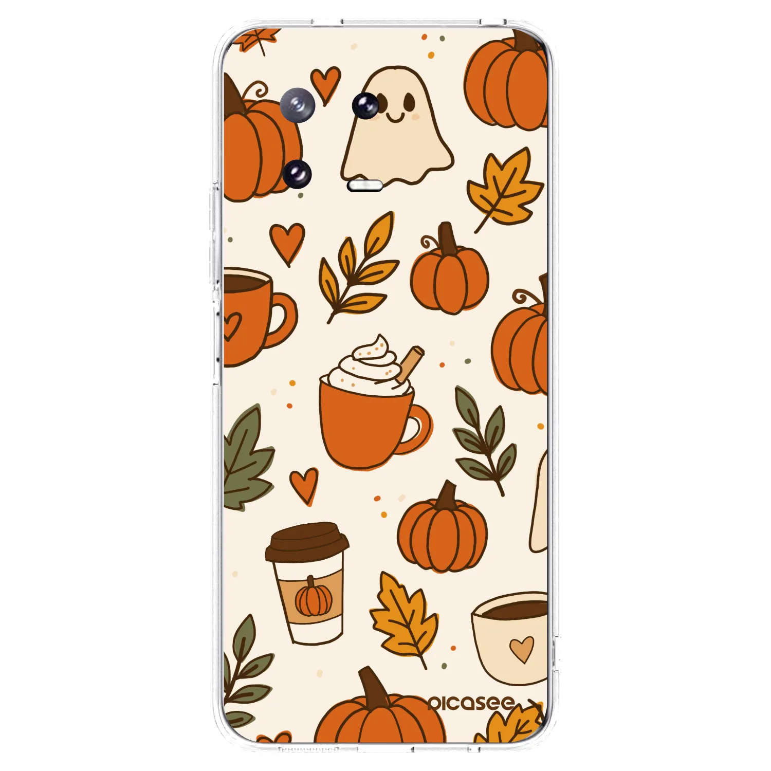 Picasee silikonski prozorni ovitek za Xiaomi 13 Pro - Fall vibes