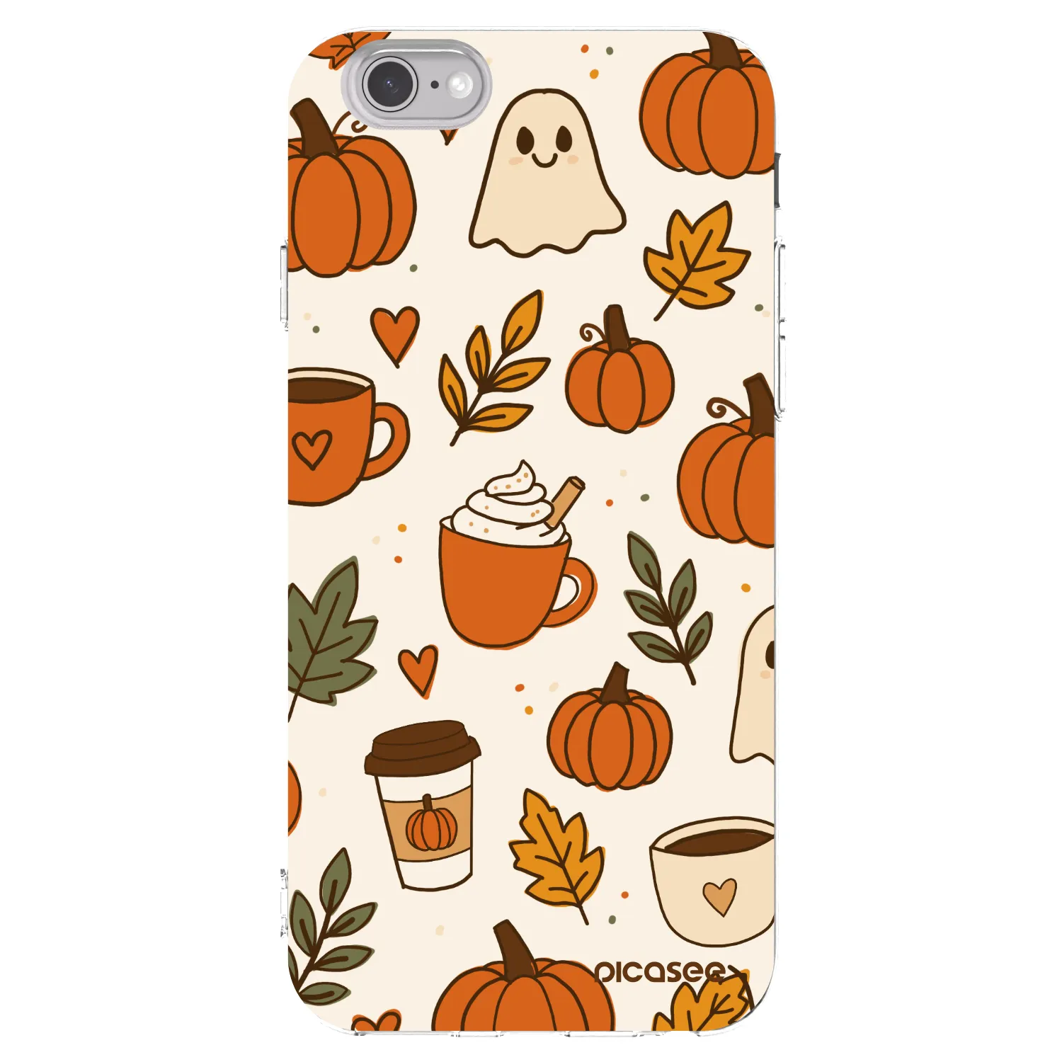 Picasee silikonski prozorni ovitek za Apple iPhone 6/6S - Fall vibes