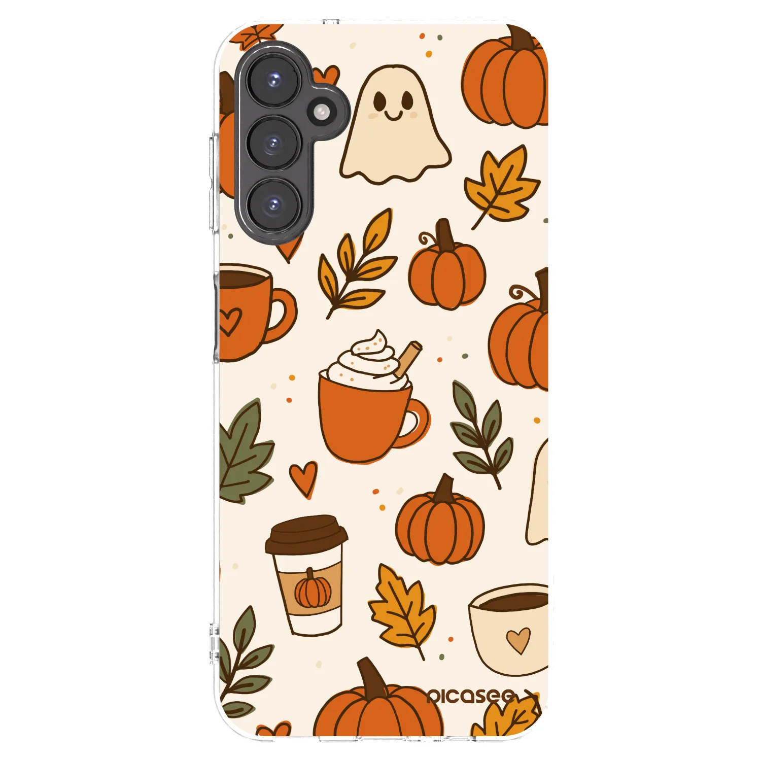 Picasee silikonski prozorni ovitek za Samsung Galaxy A14 4G A145R - Fall vibes