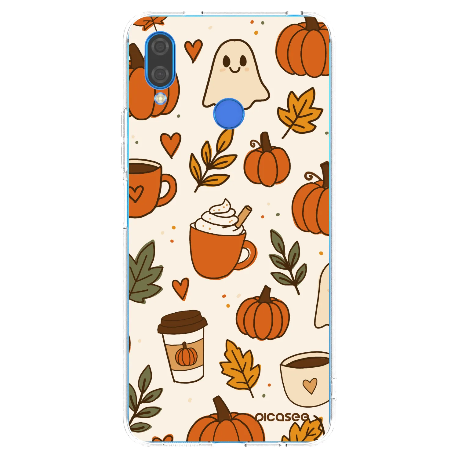 Picasee silikonski prozorni ovitek za Huawei Nova 3 - Fall vibes