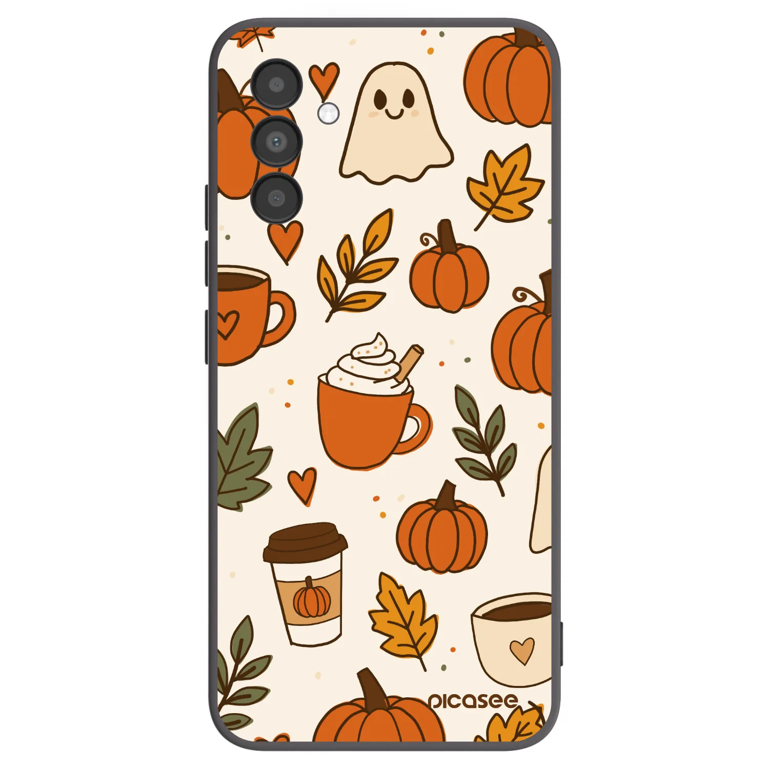 Picasee silikonski črni ovitek za Samsung Galaxy A04s A047F - Fall vibes