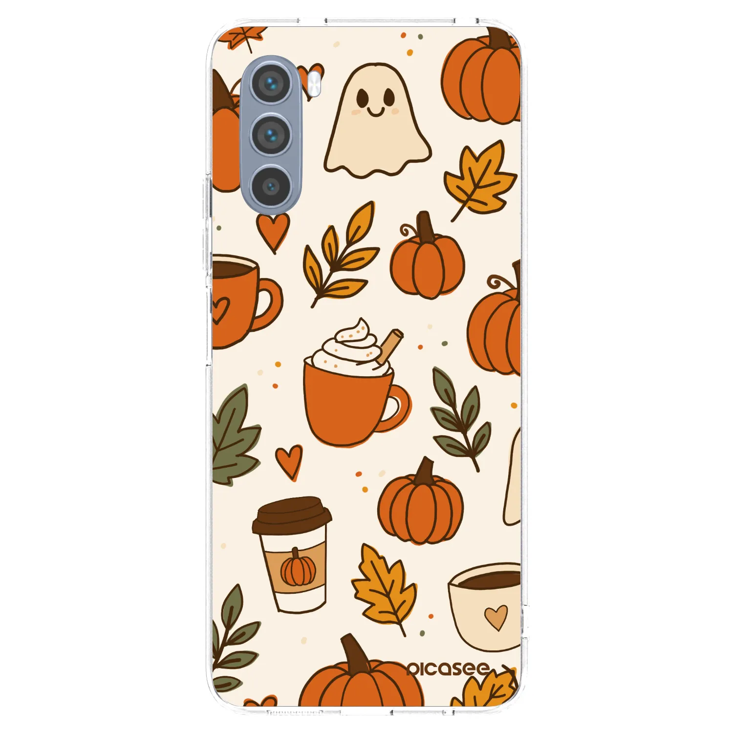 Picasee silikonski prozorni ovitek za Motorola Moto G62 - Fall vibes