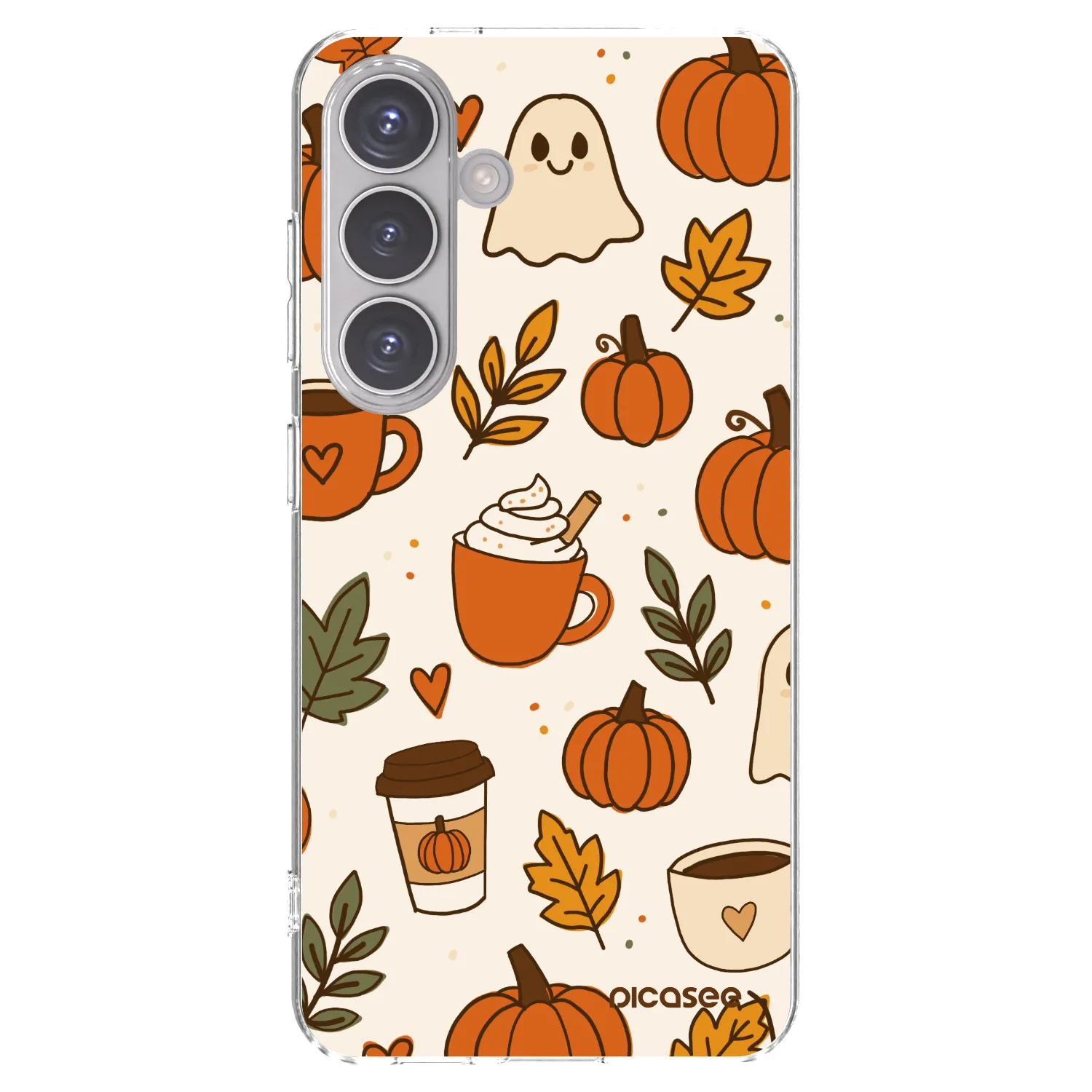 Picasee silikonski prozorni ovitek za Samsung Galaxy S24 S921B 5G - Fall vibes