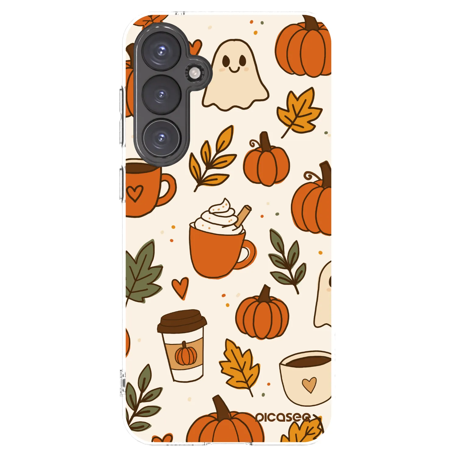 Picasee silikonski prozorni ovitek za Samsung Galaxy S23 FE S711B - Fall vibes