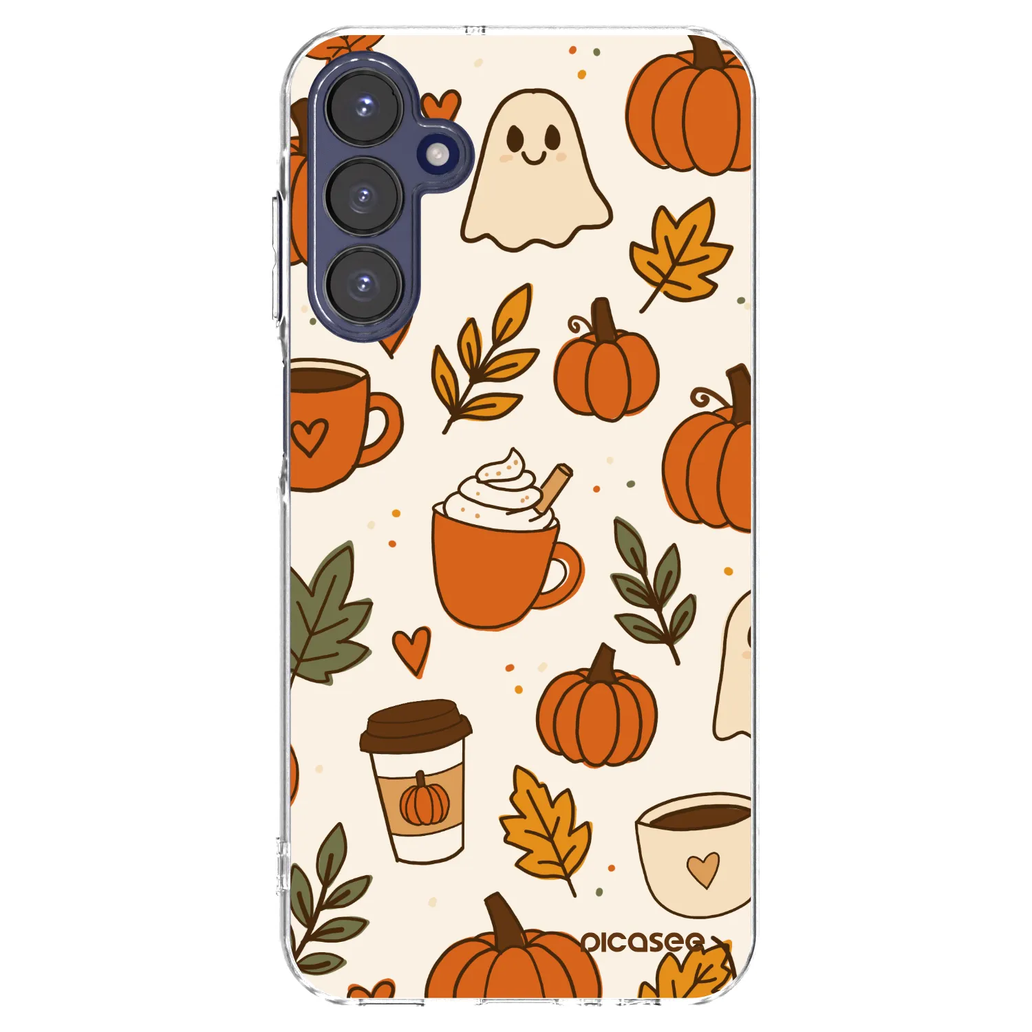 Picasee silikonski prozorni ovitek za Samsung Galaxy A15 A155F 4G - Fall vibes