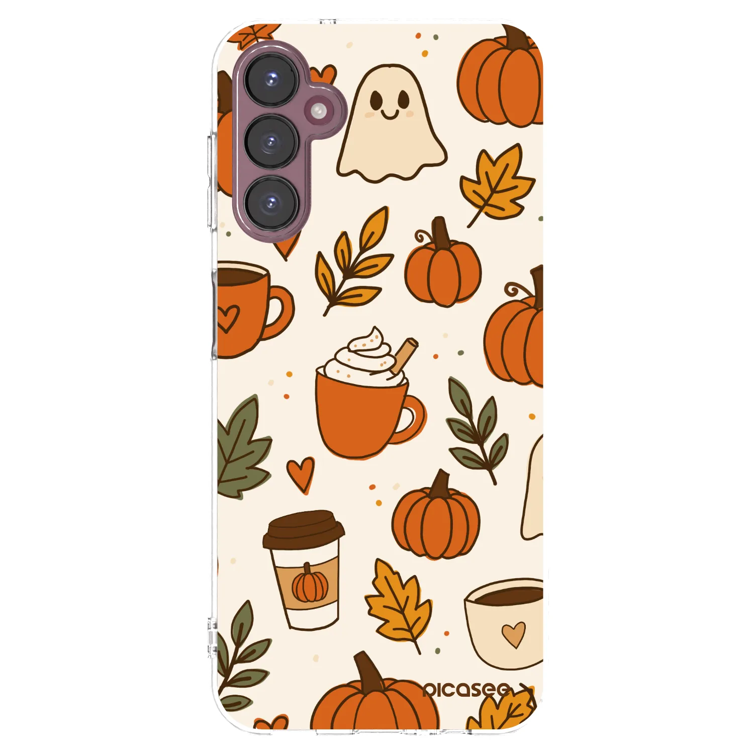 Picasee silikonski prozorni ovitek za Samsung Galaxy A05s A057G - Fall vibes
