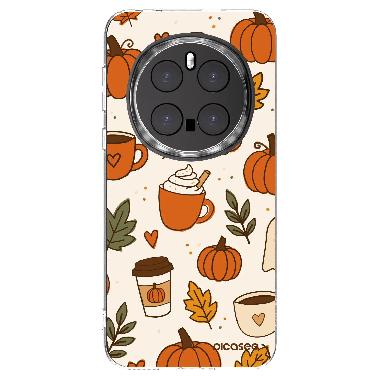 Picasee silikonski prozorni ovitek za Honor Magic7 Pro 5G - Fall vibes