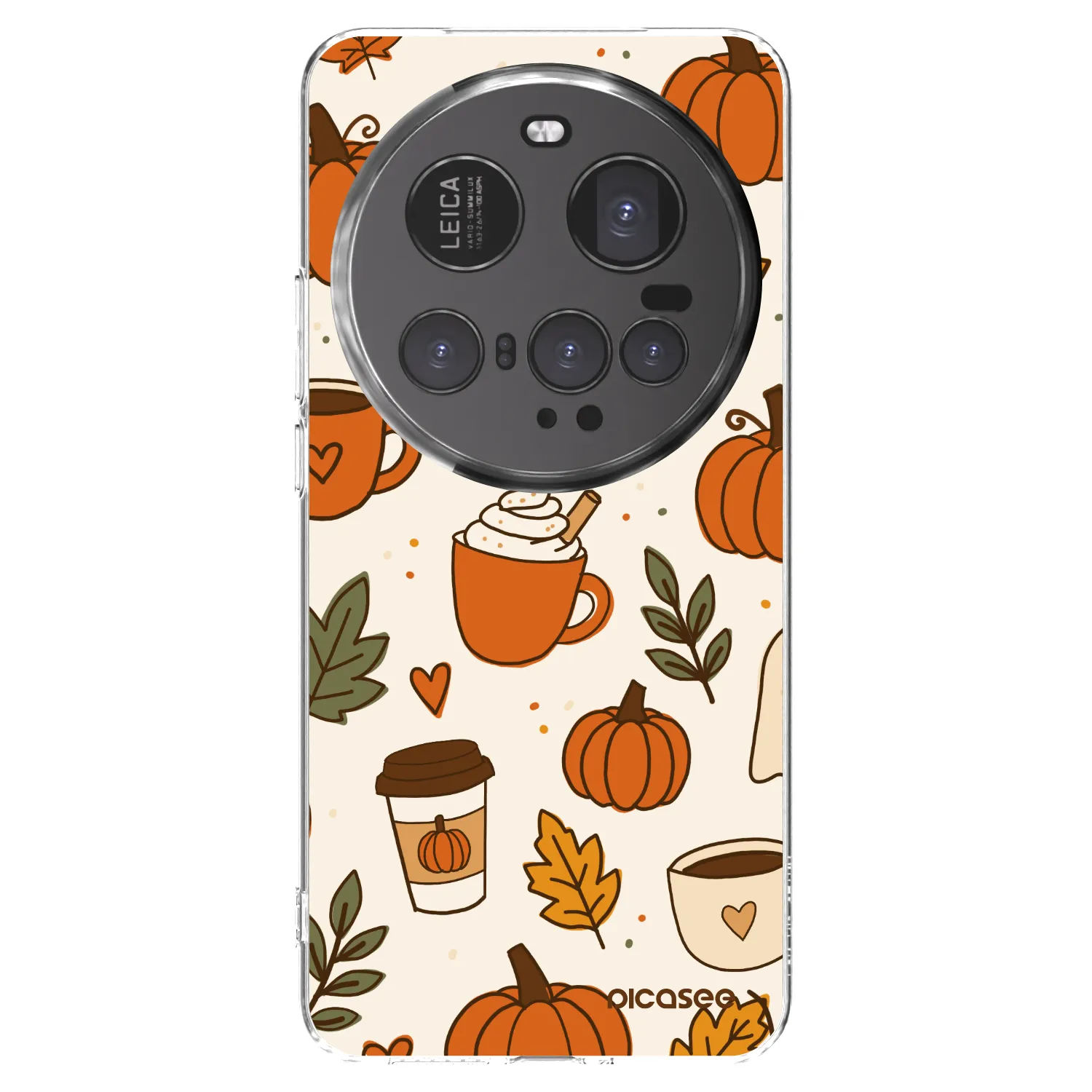 Picasee silikonski prozorni ovitek za Xiaomi 15 Ultra - Fall vibes