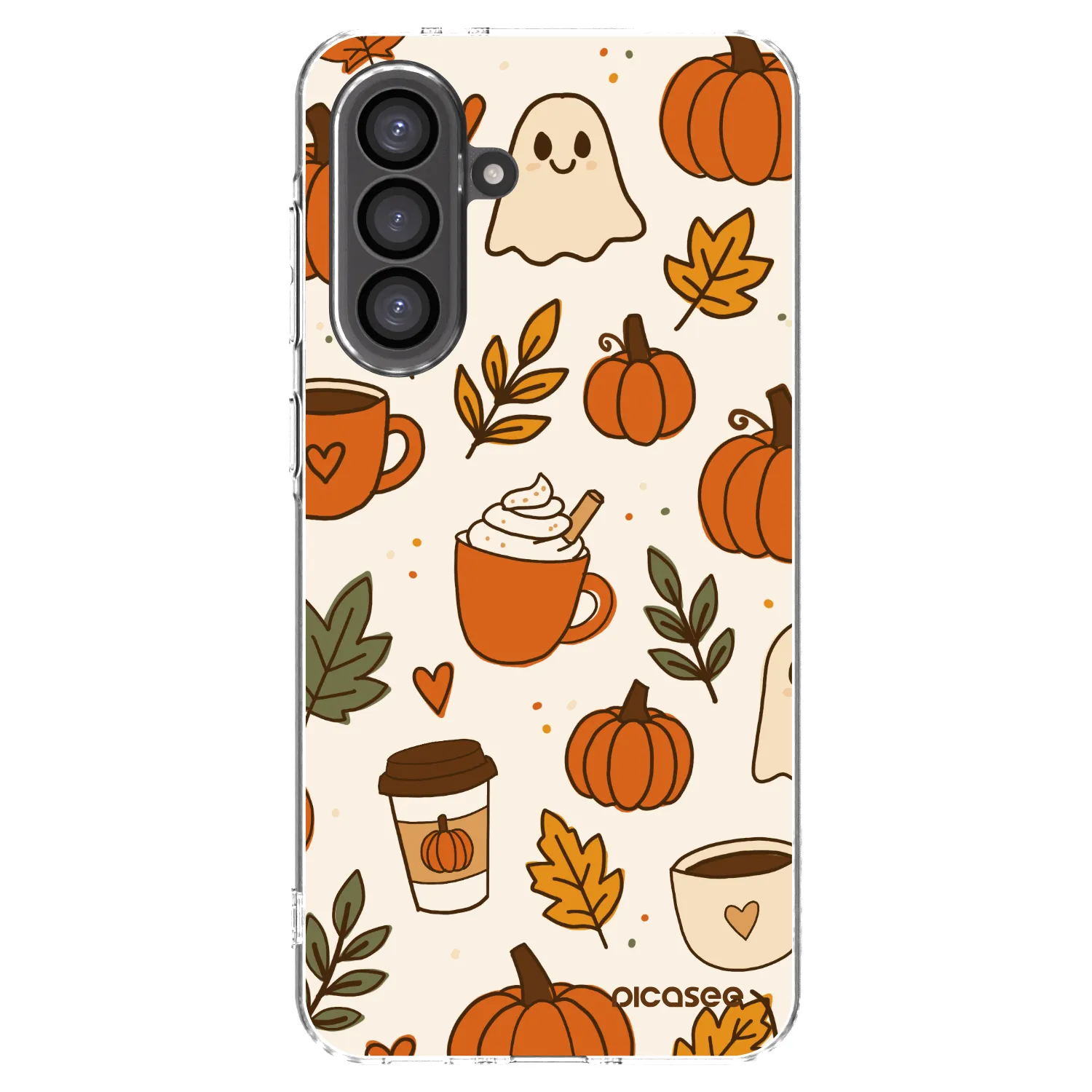 Picasee silikonski prozorni ovitek za Samsung Galaxy A56 5G A566B - Fall vibes