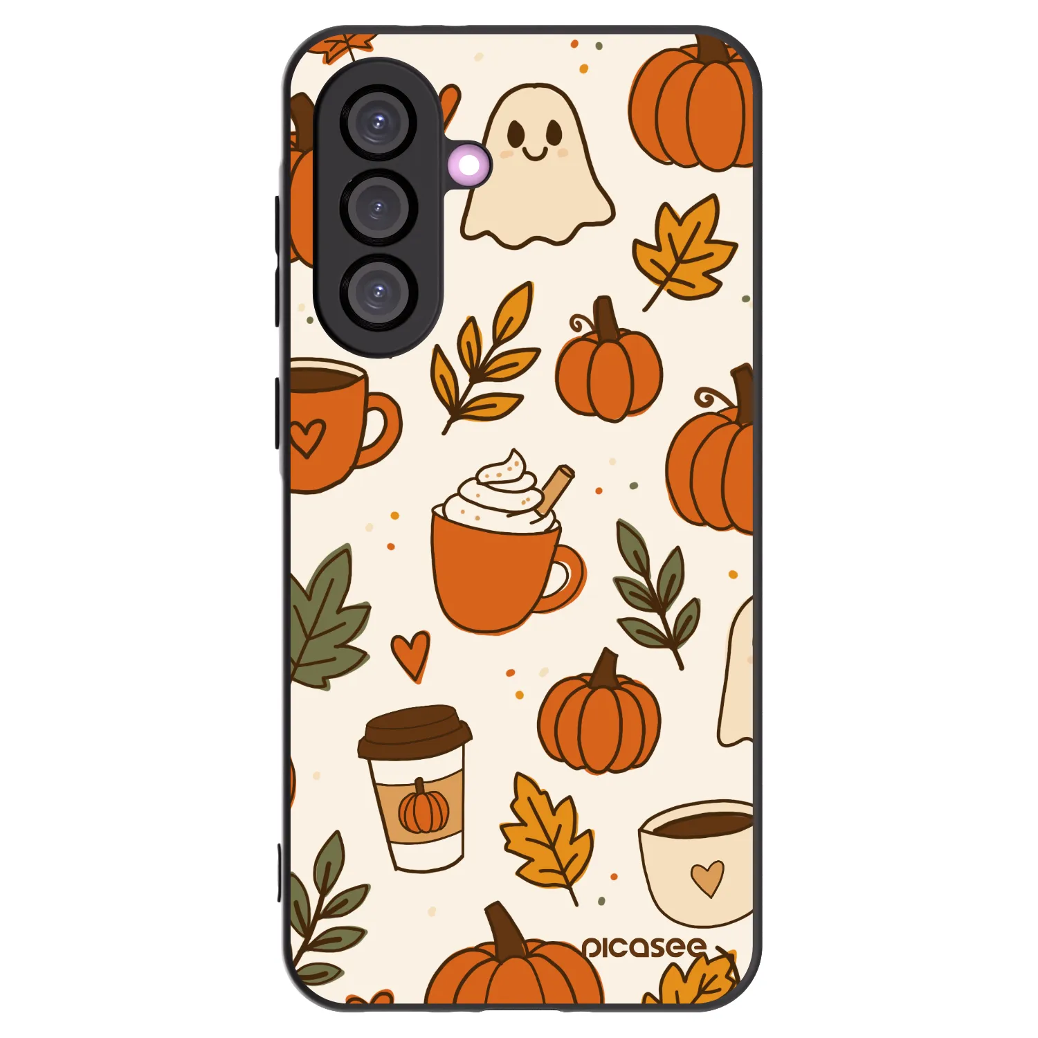 Picasee silikonski črni ovitek za Samsung Galaxy A36 5G - Fall vibes