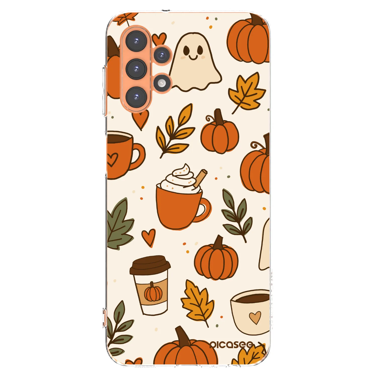 Picasee silikonski prozorni ovitek za Samsung Galaxy A13 5G - Fall vibes