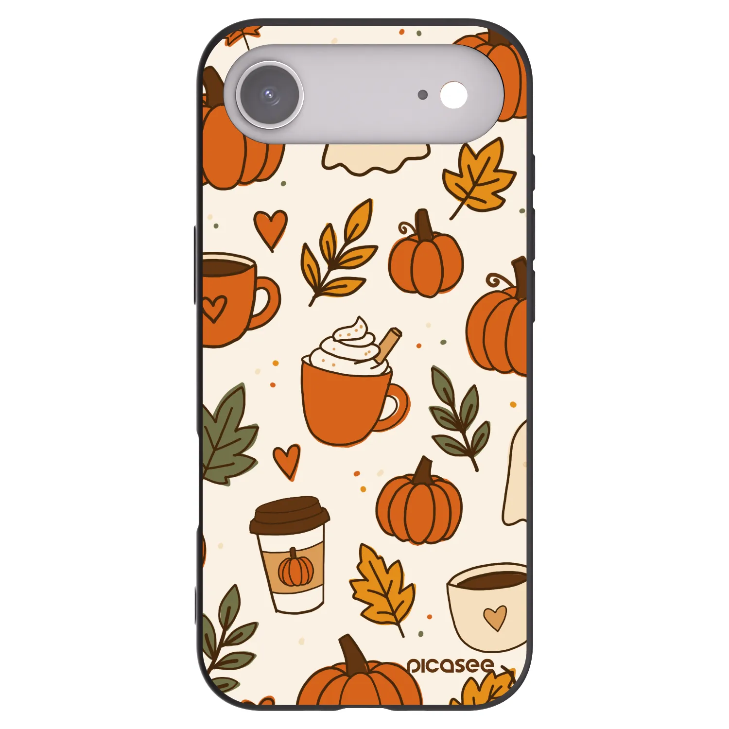 Picasee silikonski črni ovitek za Apple iPhone Air - Fall vibes