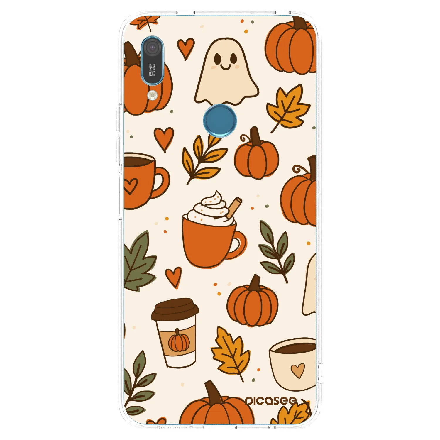 Picasee silikonski prozorni ovitek za Huawei Y6 2019 - Fall vibes
