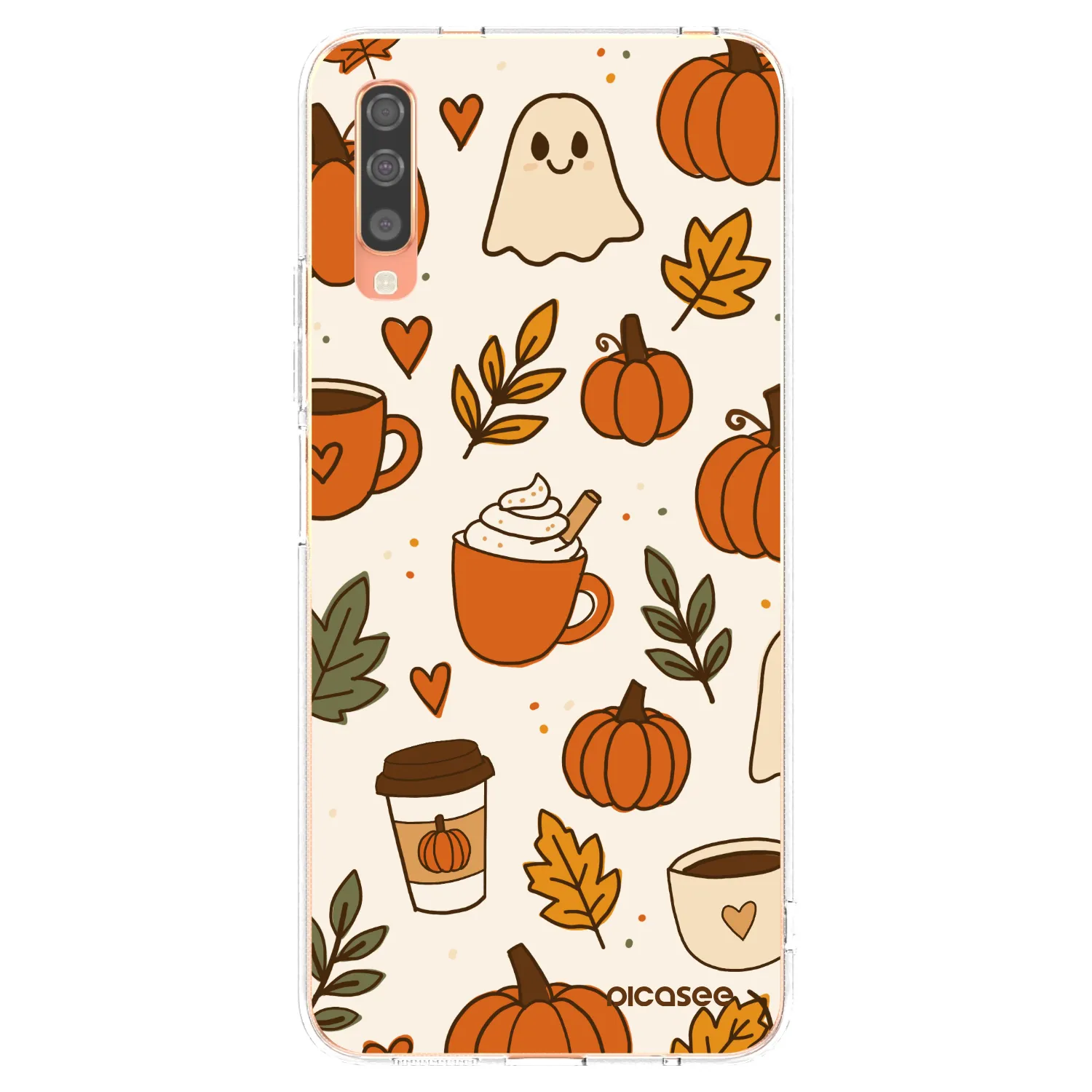 Picasee silikonski prozorni ovitek za Samsung Galaxy A70 A705F - Fall vibes