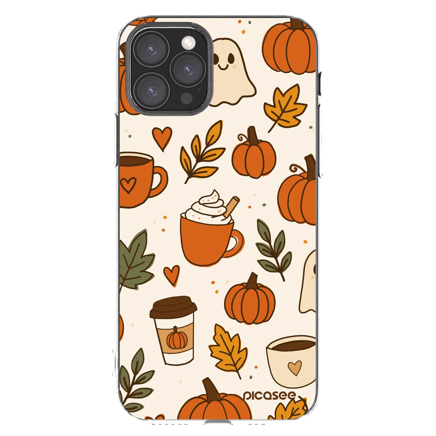 Picasee silikonski prozorni ovitek za Apple iPhone 11 Pro - Fall vibes