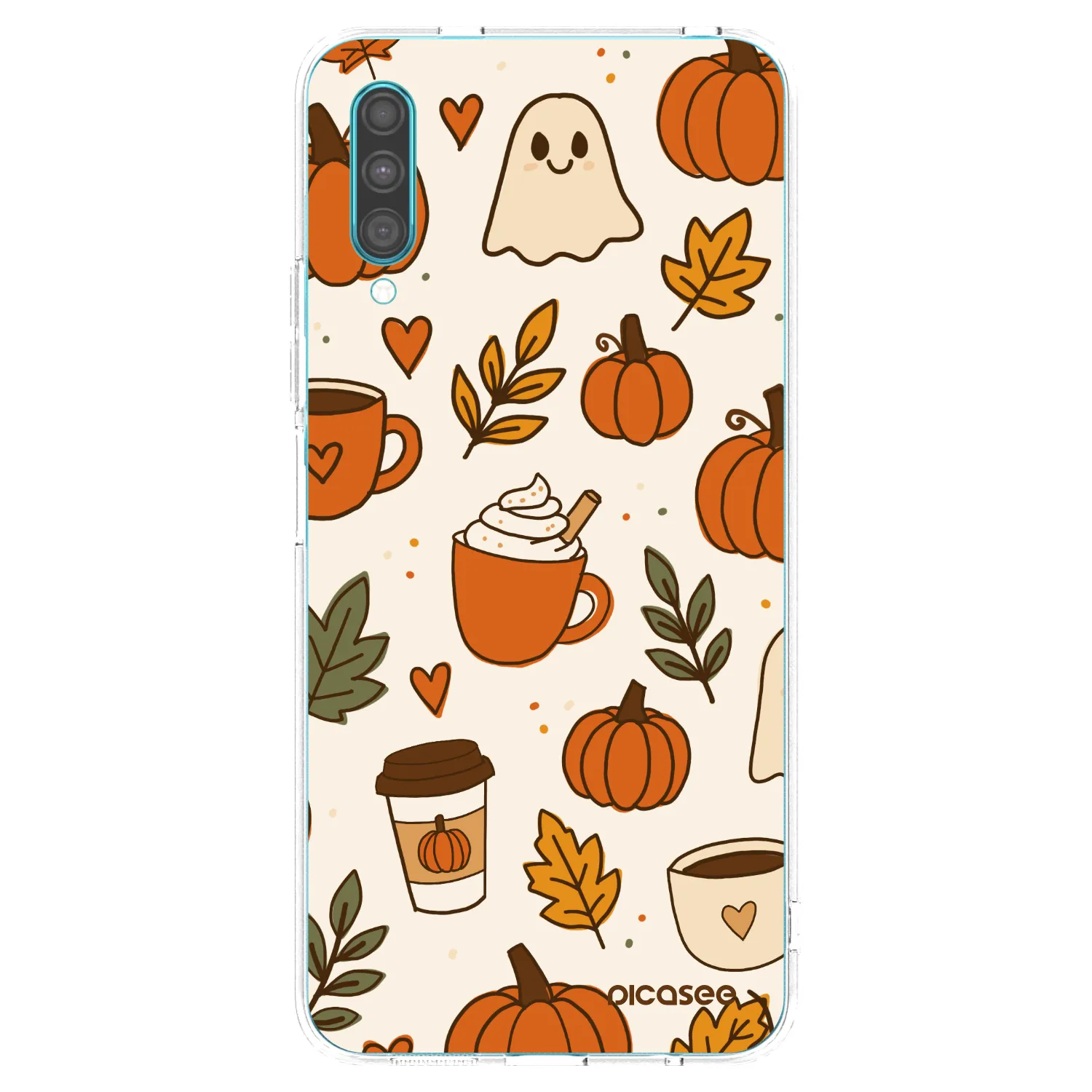 Picasee silikonski prozorni ovitek za Samsung Galaxy A30s A307F - Fall vibes