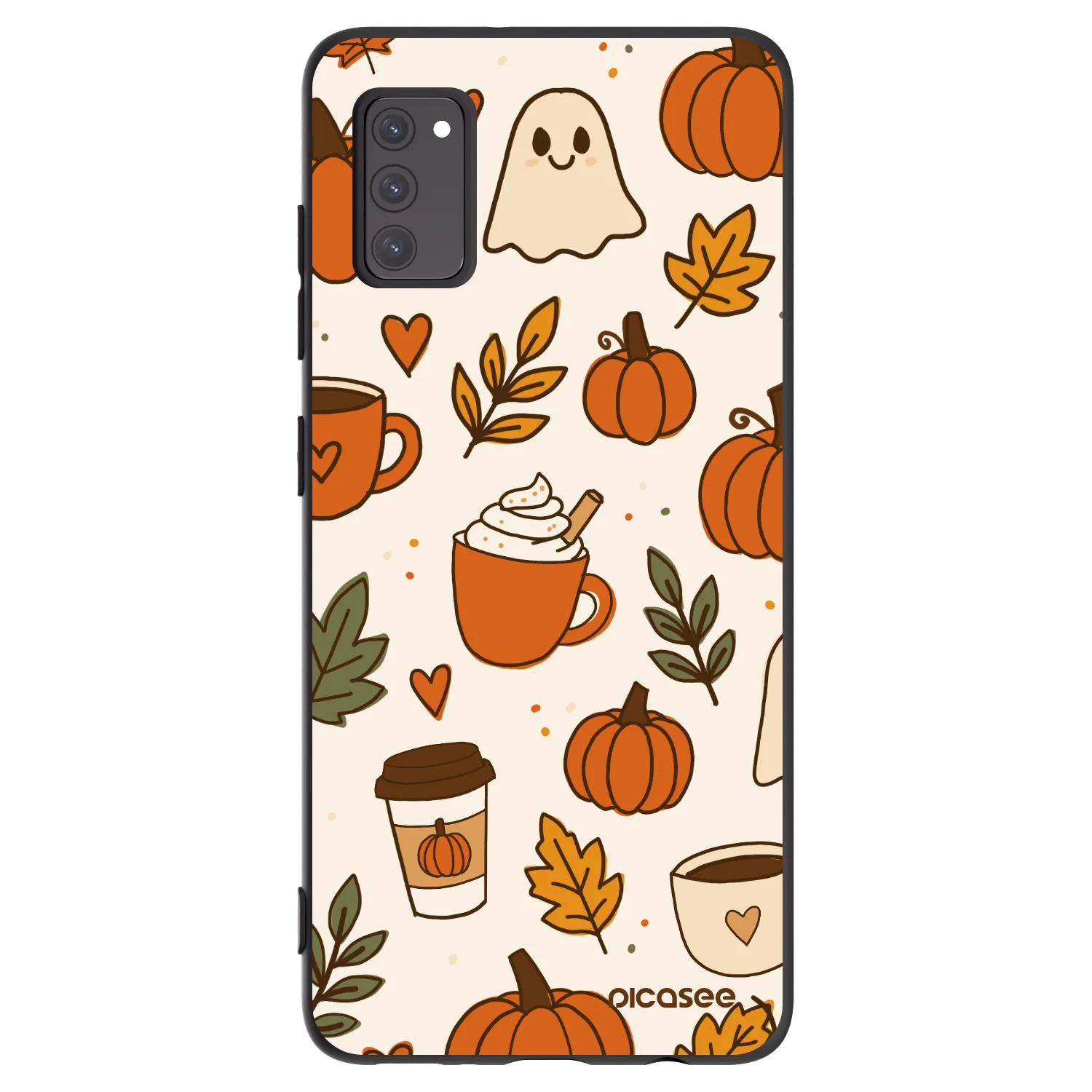 Picasee silikonski črni ovitek za Samsung Galaxy A41 A415F - Fall vibes