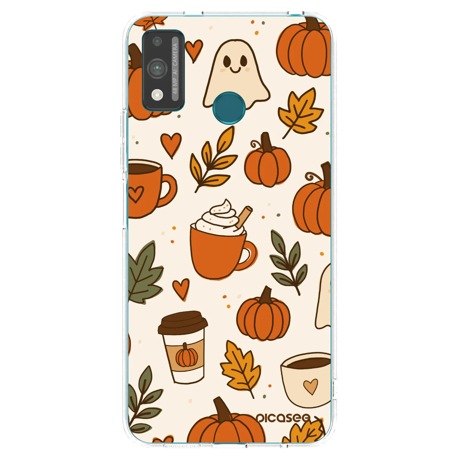 Picasee silikonski prozorni ovitek za Honor 9X Lite - Fall vibes