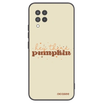 Picasee silikonski črni ovitek za Samsung Galaxy A42 A426B - Hey there pumpkin