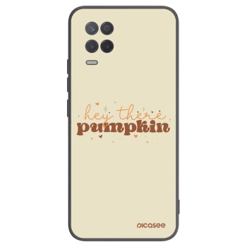 Picasee silikonski črni ovitek za Realme 8 5G - Hey there pumpkin