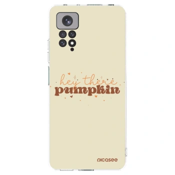 Picasee silikonski prozorni ovitek za Xiaomi Redmi Note 11S 4G - Hey there pumpkin