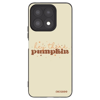 Picasee silikonski črni ovitek za Honor X8a - Hey there pumpkin