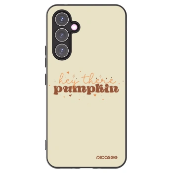 Picasee silikonski črni ovitek za Samsung Galaxy A54 5G A546B - Hey there pumpkin