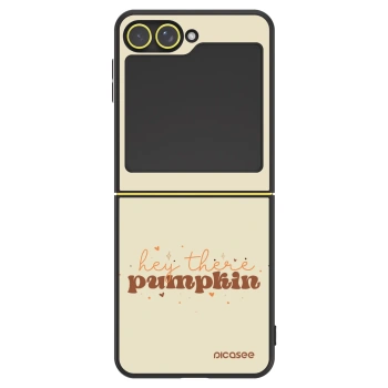 Ovitek za Samsung Galaxy Z Flip7 FE 5G - Hey there pumpkin
