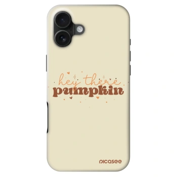 Ovitek za Apple iPhone 16 Plus - Hey there pumpkin