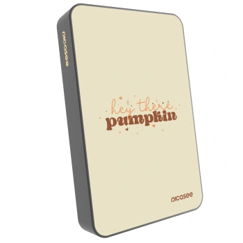 Picasee Prenosna baterija z MagSafe 10 000 mAh Siva - Hey there pumpkin