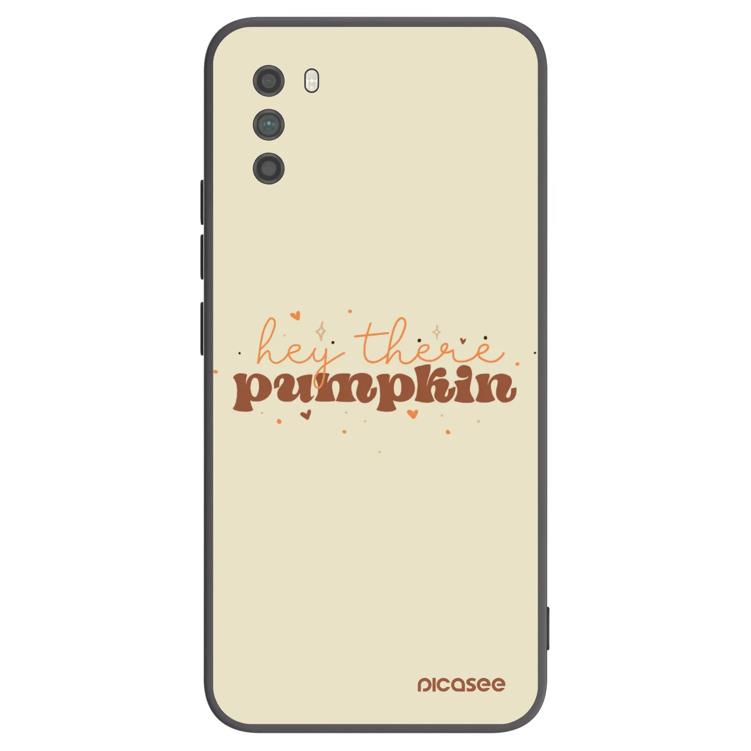 Picasee silikonski črni ovitek za Xiaomi Poco M3 - Hey there pumpkin