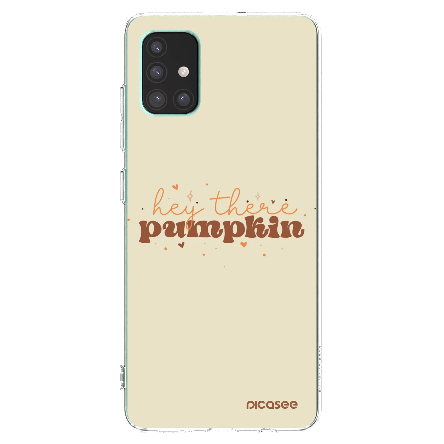 Picasee silikonski prozorni ovitek za Samsung Galaxy M51 M515F - Hey there pumpkin