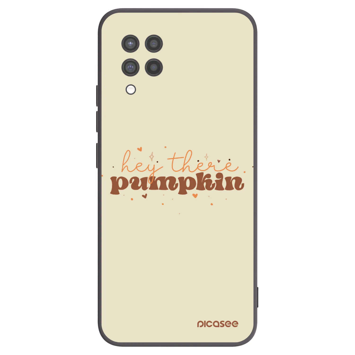 Picasee silikonski črni ovitek za Samsung Galaxy A42 A426B - Hey there pumpkin