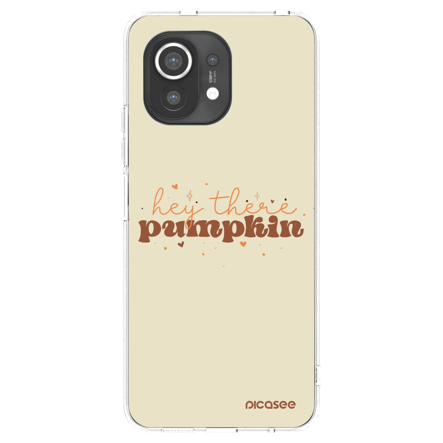 Picasee silikonski prozorni ovitek za Xiaomi Mi 11 - Hey there pumpkin