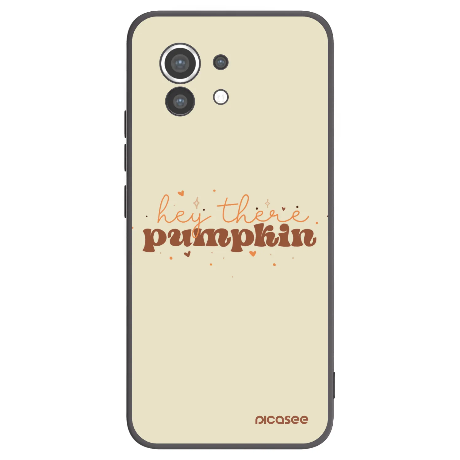 Picasee silikonski črni ovitek za Xiaomi Mi 11 - Hey there pumpkin