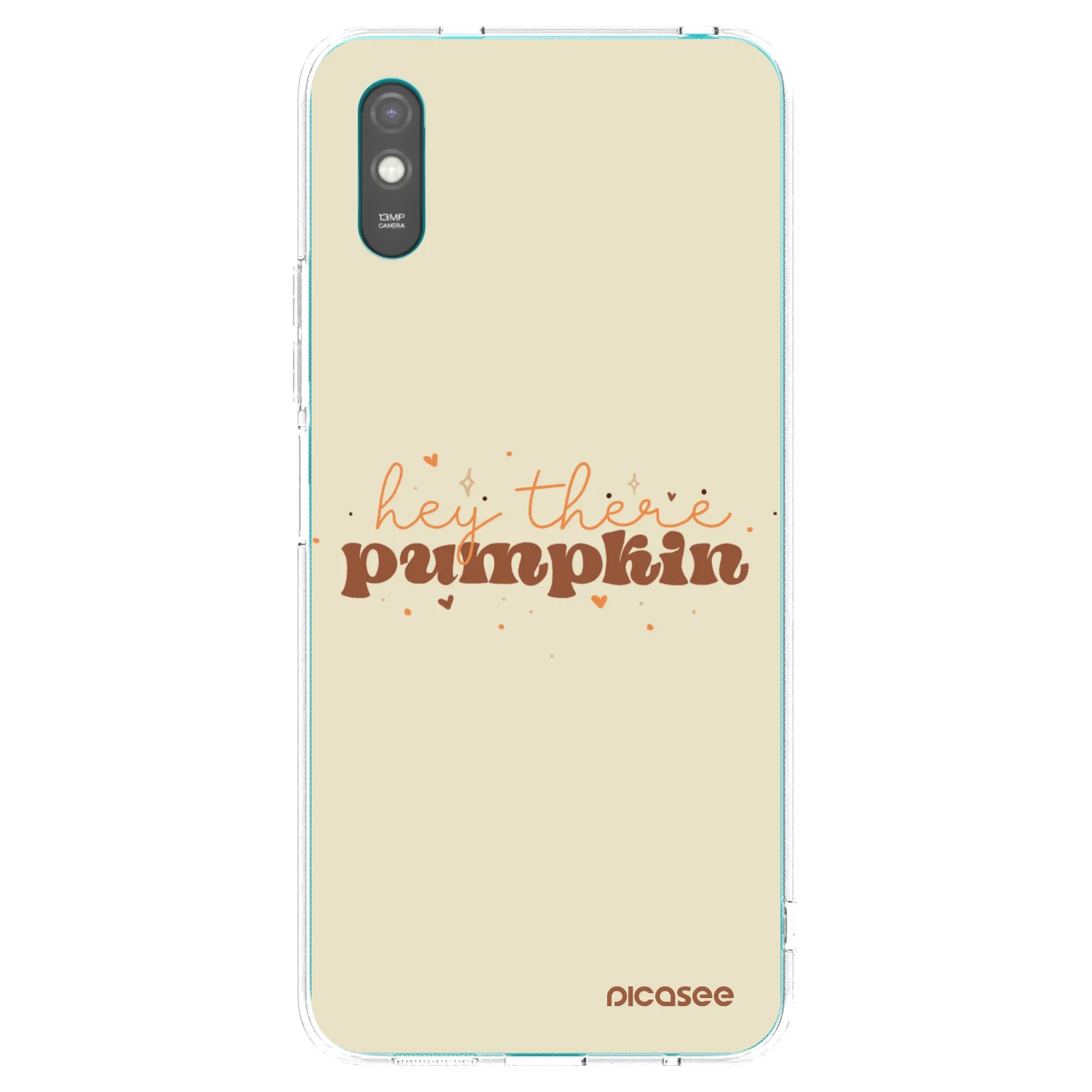Picasee silikonski prozorni ovitek za Xiaomi Redmi 9AT - Hey there pumpkin