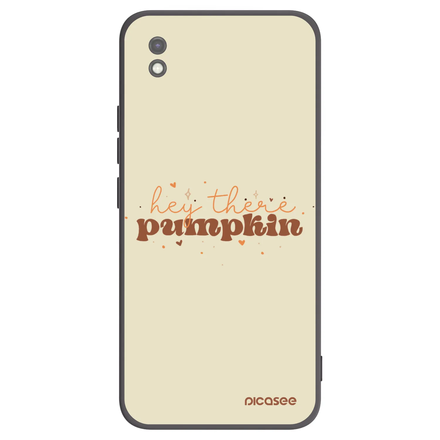 Picasee silikonski črni ovitek za Xiaomi Redmi 9AT - Hey there pumpkin