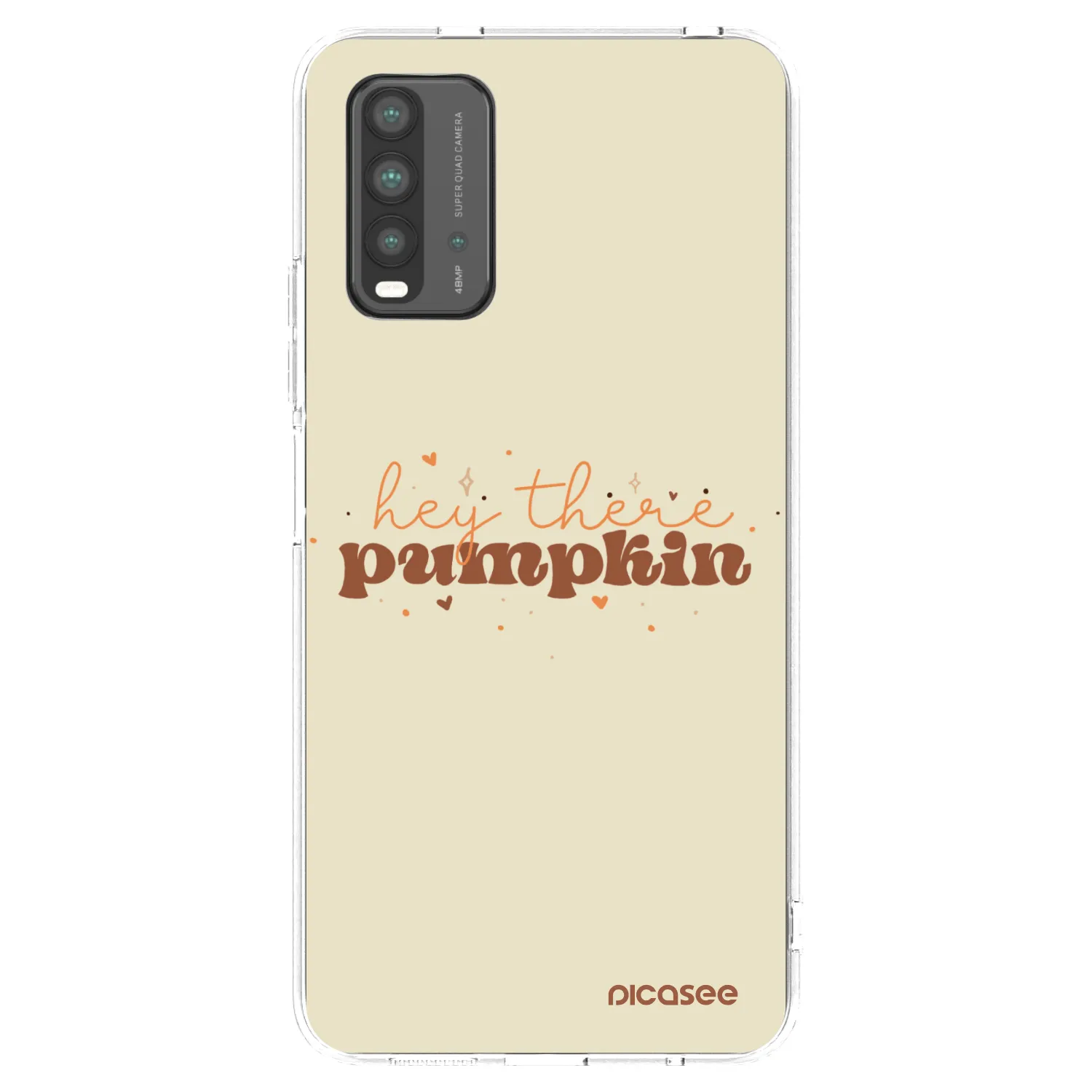 Picasee silikonski črni ovitek za Xiaomi Redmi 9T - Hey there pumpkin