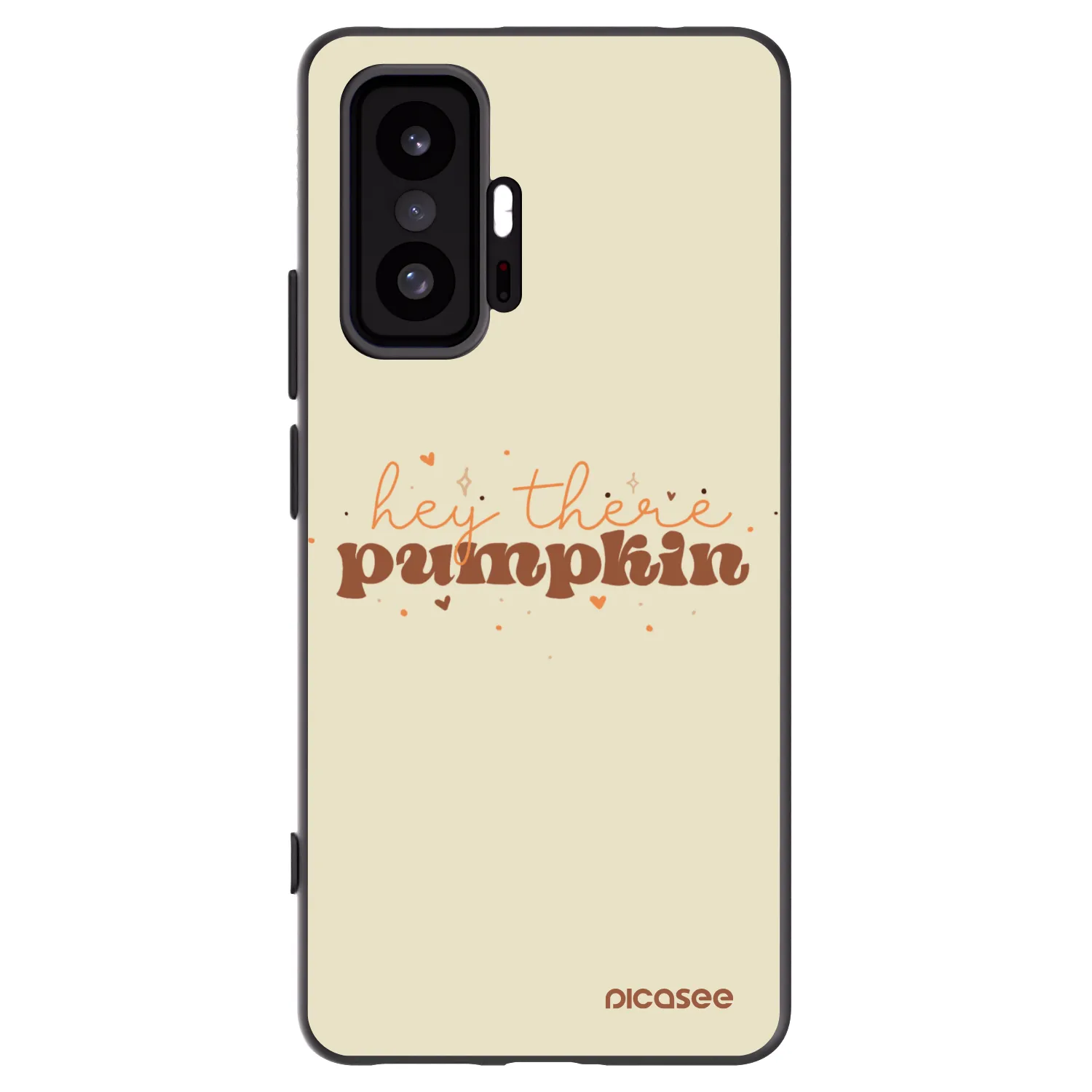 Picasee silikonski črni ovitek za Xiaomi 11T - Hey there pumpkin