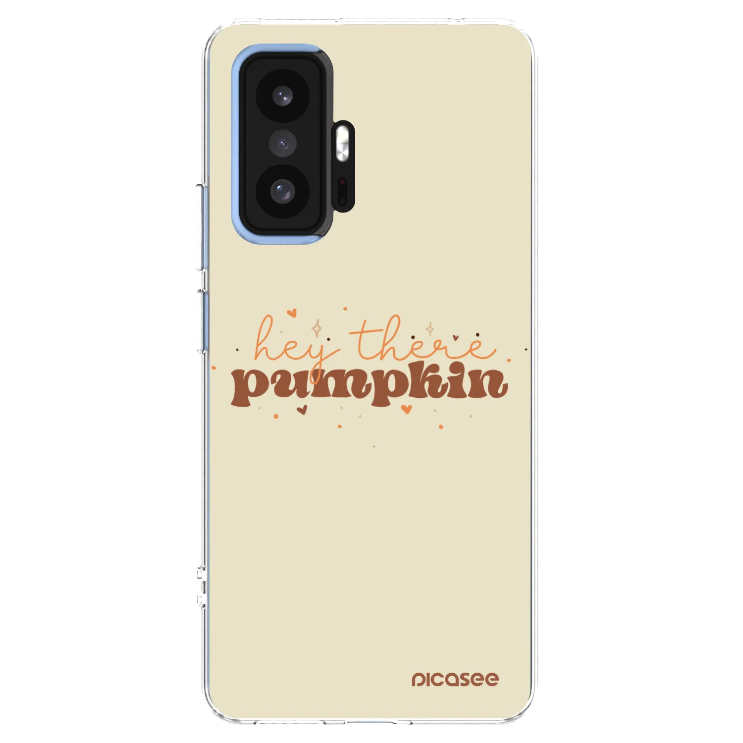 Picasee silikonski prozorni ovitek za Xiaomi 11T Pro - Hey there pumpkin