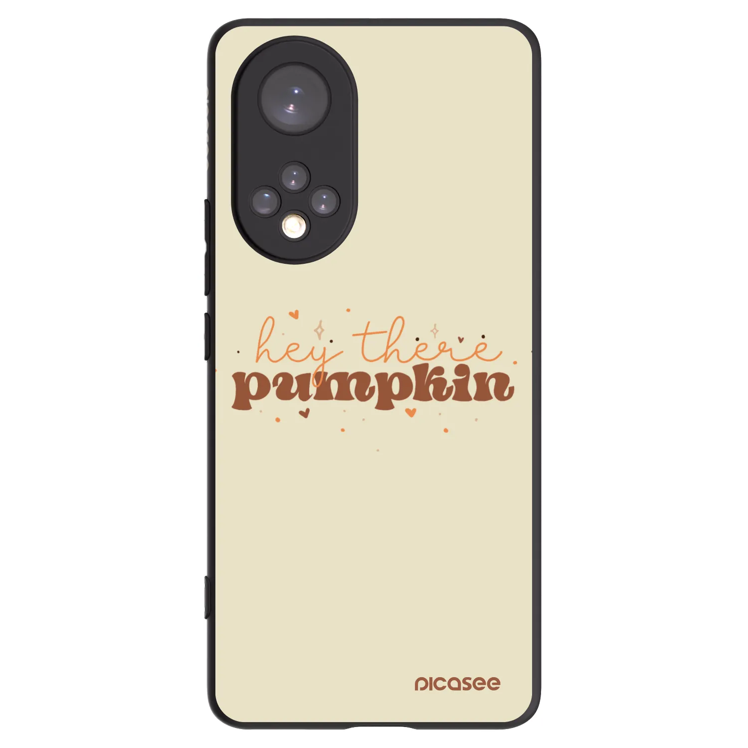 Picasee silikonski črni ovitek za Huawei Nova 9 - Hey there pumpkin