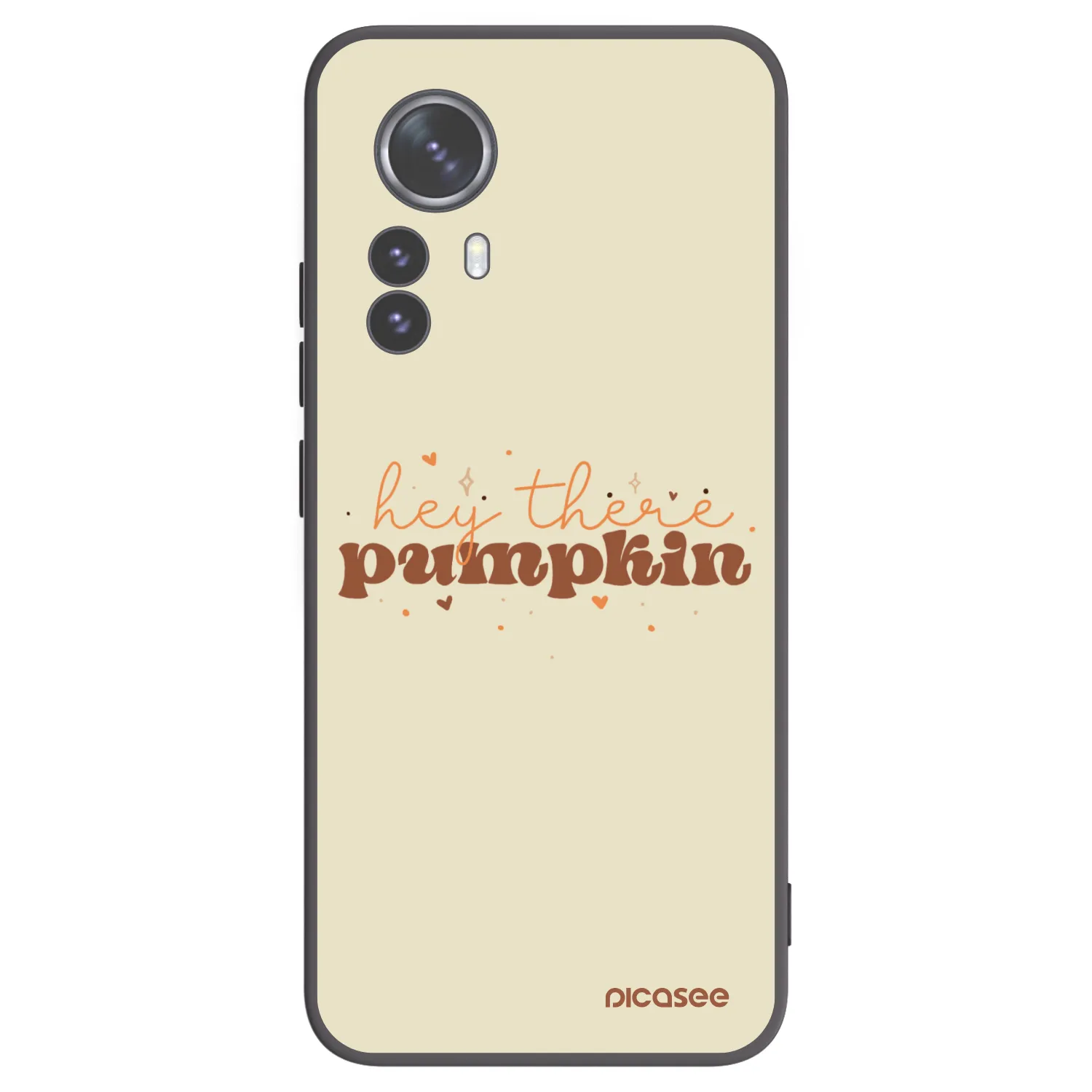 Picasee silikonski črni ovitek za Xiaomi 12 Pro - Hey there pumpkin