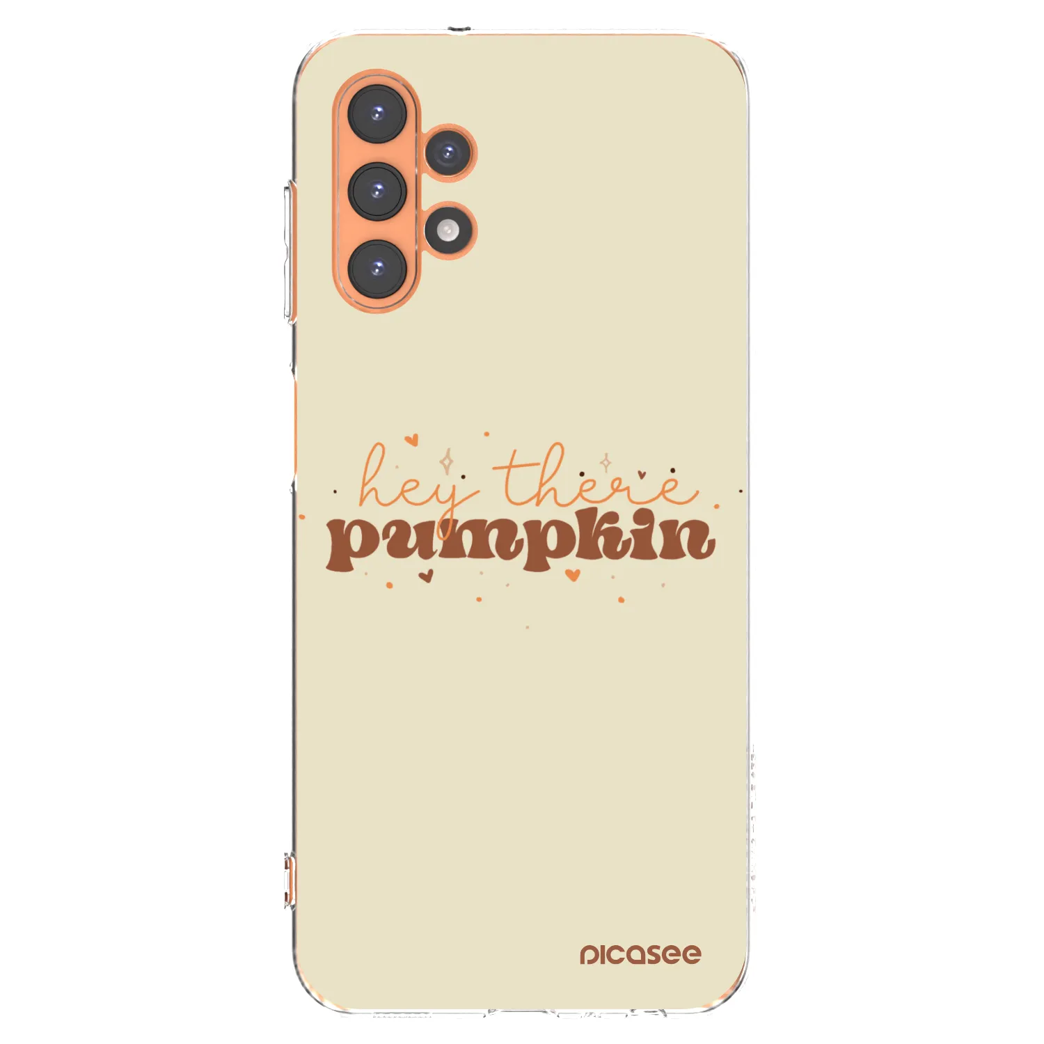 Picasee silikonski prozorni ovitek za Samsung Galaxy A13 4G A135 - Hey there pumpkin