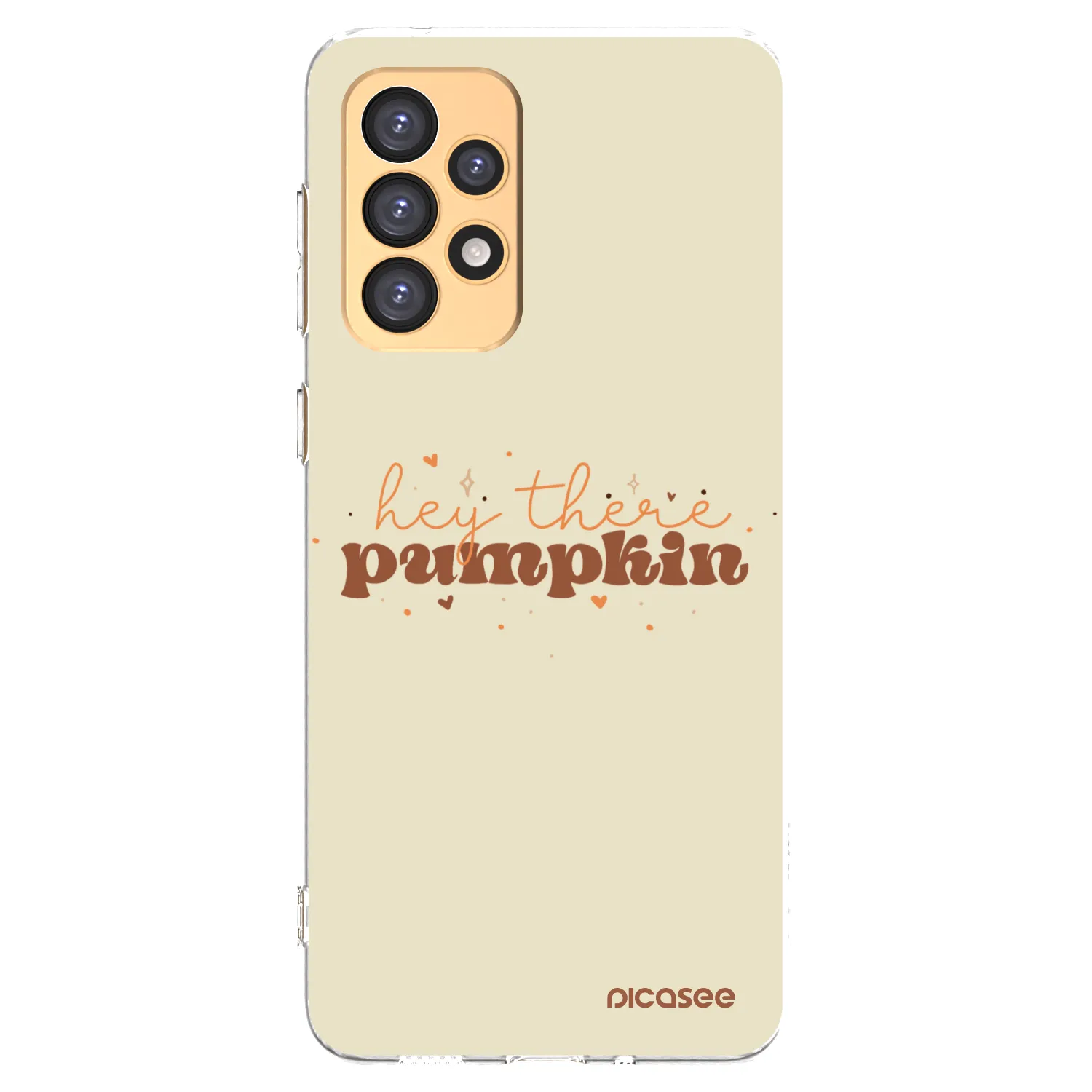 Picasee silikonski prozorni ovitek za Samsung Galaxy A33 5G A336 - Hey there pumpkin