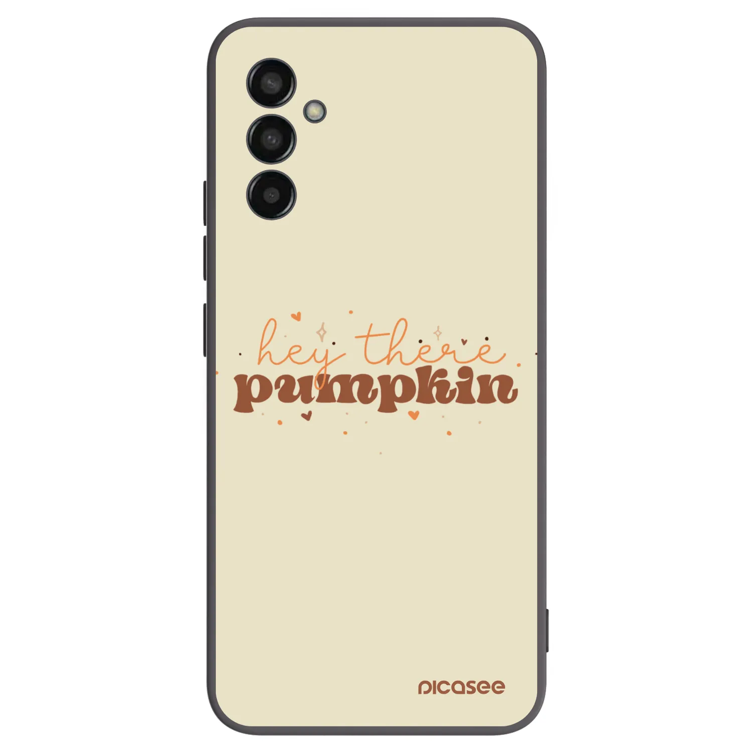 Picasee silikonski črni ovitek za Samsung Galaxy M13 M135F - Hey there pumpkin
