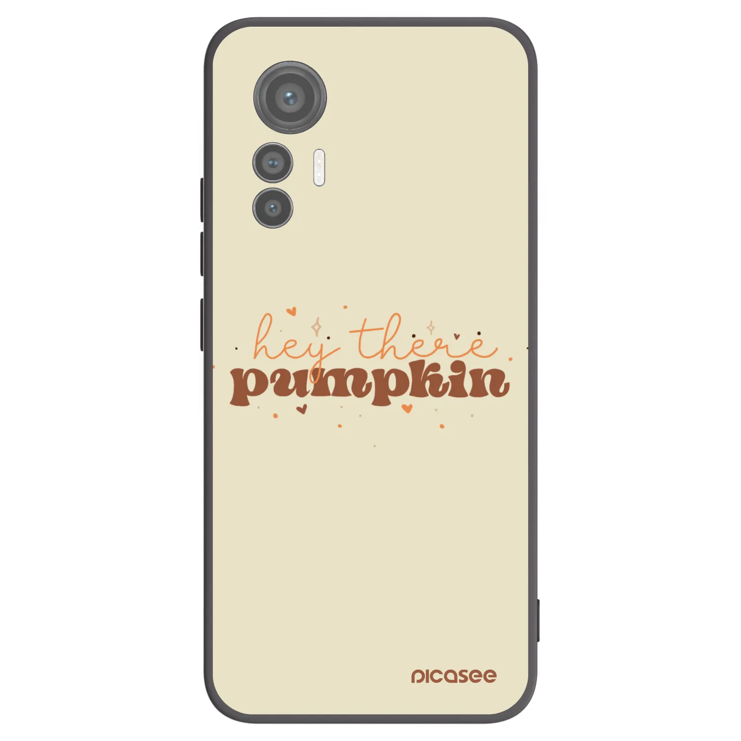 Picasee silikonski črni ovitek za Xiaomi 12 Lite - Hey there pumpkin