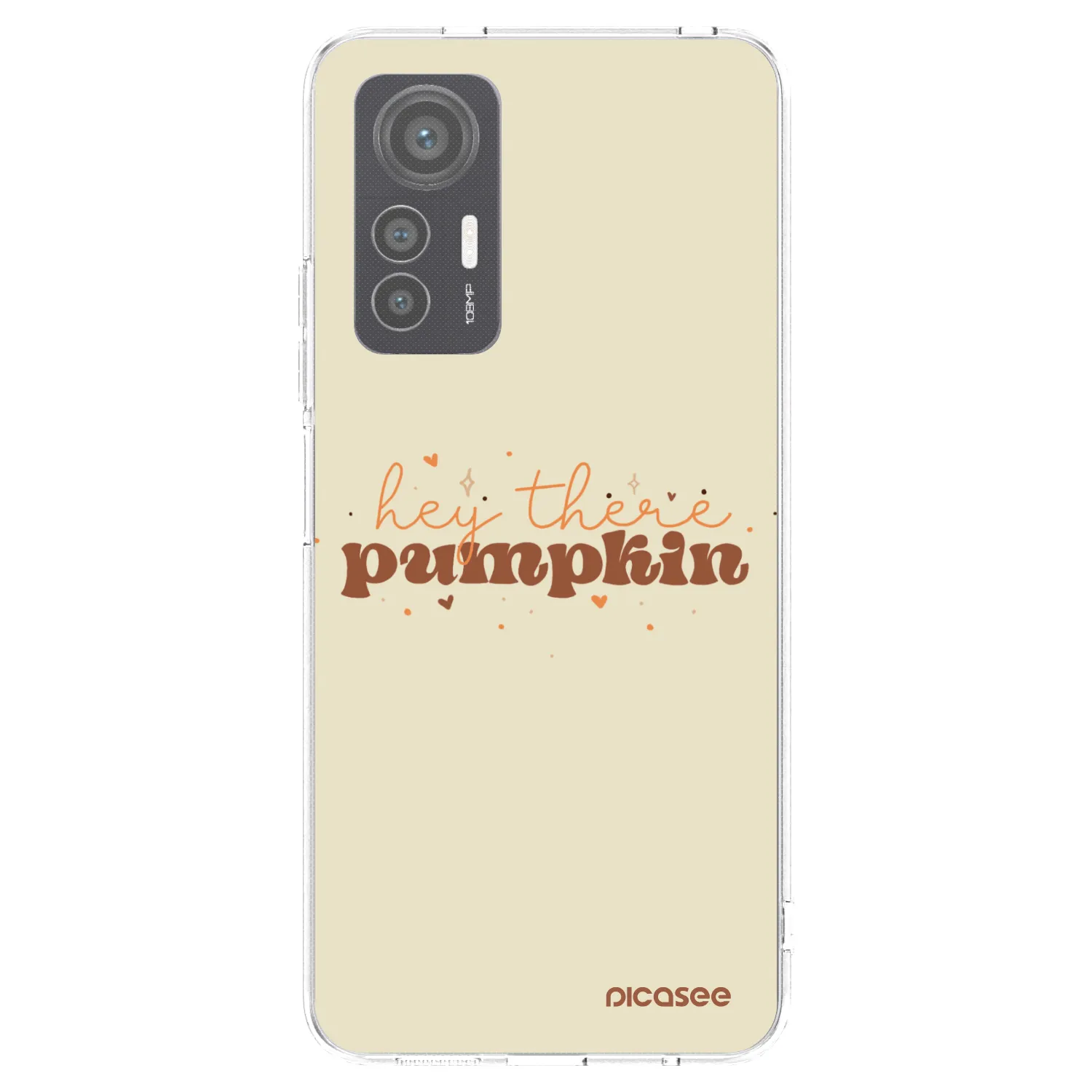 Picasee silikonski prozorni ovitek za Xiaomi 12 Lite - Hey there pumpkin